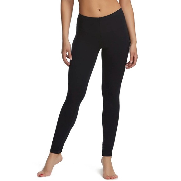 Felina Pants - Felina Women Black High Waisted Performance Leggings Size Small RN 85144